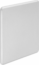 Cover for 1-2 Gang Recessed Indoor Inbox, 6.012 Inch Height, White Plastic