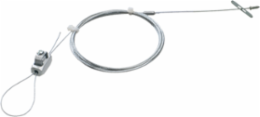Galvanized Braided Support Wire 5ft 75lbs Capacity .080 Inch Thickness