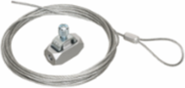 Galvanized Braided Support Wire with Toggle 10ft Length, 75lbs Capacity