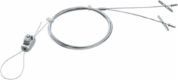 Galvanized Braided Support Wire Y Kit 18 Inch, 15ft Length, 100lbs Load Rating