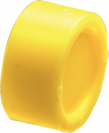 EMT Conduit Cap 2 Inch Plastic Yellow Seals Off Concrete Pours