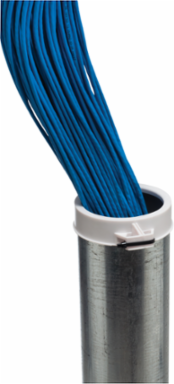 Split Insulating Bushing 2-1/2 Inch Trade Size, Plastic, UL Listed