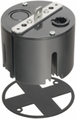 T-Box for Ceiling Fixtures, 28.0 cu. Inch, Up to 70 lbs Load, Black