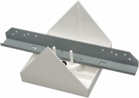 Fan & Fixture Mounting Box, 14.5 Cu. In., 8 Inch, Plastic, for Cathedral Ceilings