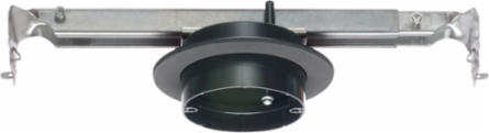 Adjustable Plastic Vapor Box 18.3 cu. in., 70 lb Fan Rated, Black