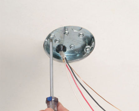 Steel Fan Fixture Pan Box, 8.0 cu. in., for 1/2" or 5/8" Drywall