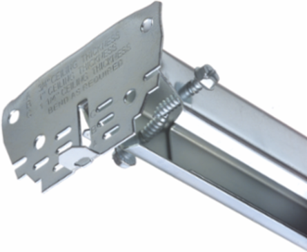 Steel Fan & Fixture Box 15.6 cu. in., 4 Inch Width, 1-1/4 Inch Ceiling Thickness