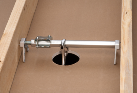 Steel Fan and Fixture Box, 20.0 cu in, 2 Inch Depth, 16"-24" Adjustable Mounting