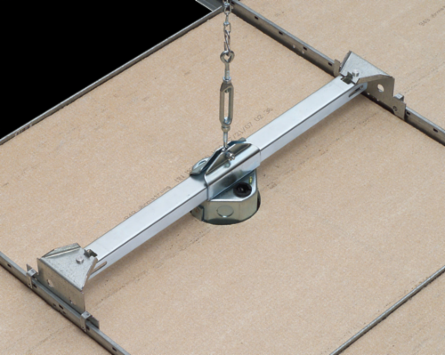 Steel Fan & Fixture Box Kit, 20 Cu. In. Capacity, 70 lb Rated, 2" Depth