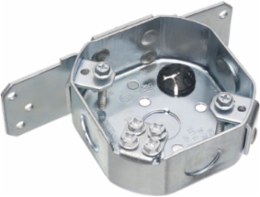 Steel Octagonal Fan & Fixture Mounting Box 20.0 Cu Inch, 2 Inch Depth