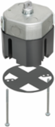 Steel T-Box for Fans & Fixtures up to 70 lbs, 4.312 Inch Width, 3.728 Inch Height