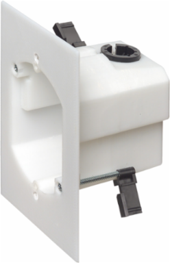 Non-Metallic Single Gang Electrical Box, 3-1/2 Inch Hole Saw, 18.0 cu, UL Listed