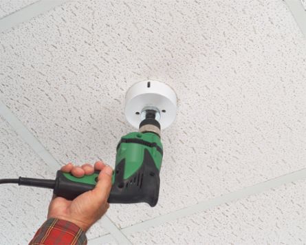 CAM-LIGHT Box for Suspended Ceilings, 27.0 cu. Inch, Plastic, 50lb Rating