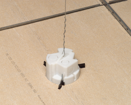 CAM-LIGHT Box for Suspended Ceilings, 27.0 cu. Inch, Plastic, 50lb Rating