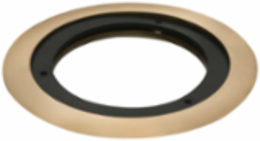 Brass Carpet Ring for Floor Box Kits, 5-1/8 Inch Diameter, Metal
