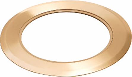 6 Inch Brass Carpet Ring, cULus Listed