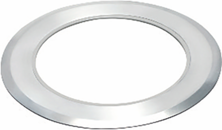 6 Inch Carpet Ring, Nickel Plated, Weight 0.428 lbs