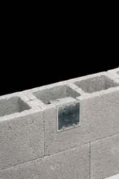 Steel 4 Inch 2-Gang Box with 1/2 Inch & 3/4 Inch Knockouts, 42.3 cu. in.