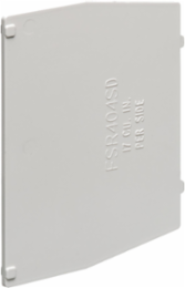 Non-Metallic 4x4 Box Divider, White Plastic, 3.581 Inch Height