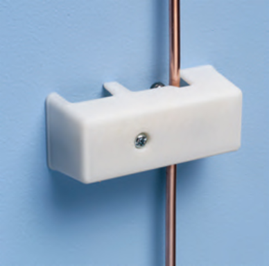 Intersystem Grounding Bridge with 4 Termination Points for #4 to #14 Wire