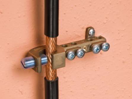 Intersystem Grounding Bridge with 4 Termination Points, 250MCM Capacity