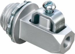 Zinc Grounding Connector for 1/2 Inch Knockout, #8 to #2 Cable Range