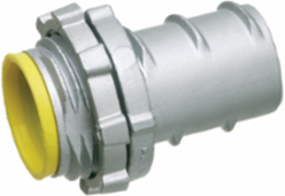 Insulated Throat Connector for 1 Inch Knockouts, Zinc, 0.148 lbs