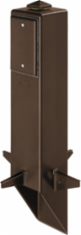 Gard-N-Post 19.5 Inch Support for Outdoor Fixtures, Bronze Color, UV-Rated Plastic