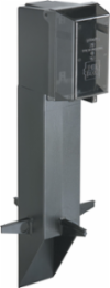 Gard-N-Post Outdoor GFCI Support, 19.5 Inch, Black, UV-Rated Plastic