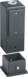 Gard-N-Post 9 Inch Post/Deck Mount Support for Outdoor Light Fixtures, Black