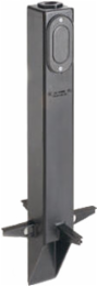 Gard-N-Post 19.5 Inch Support for Outdoor Lighting, Black, UV-Rated Plastic