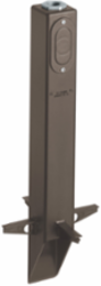 Gard-N-Post™ 19.5 Inch Support for Outdoor Light Fixtures, UV-Rated Plastic, 1/2 Inch Knockout