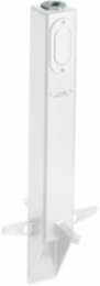 Gard-N-Post™ 19.5 Inch UV-Rated White Plastic Light Fixture Support