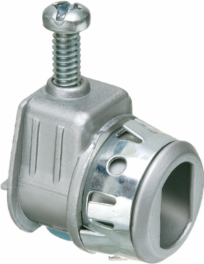 Zinc Die-Cast Saddle Connector, 3/8 Inch Cable Range 0.405-0.650, End Stop 0.400 x 0.580