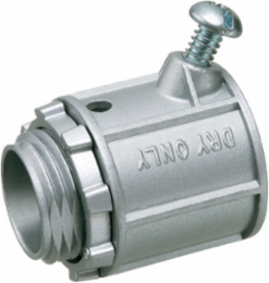 Zinc Die-Cast Set-Screw Connector for 3/4 Inch Knockout, UL Listed, 0.820" - 0.910" Wire Range