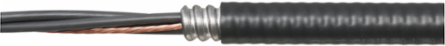 Liquid Tight Concrete Tight Zinc Fitting 1/2 Inch Trade Size, Cable Range .550 to .765