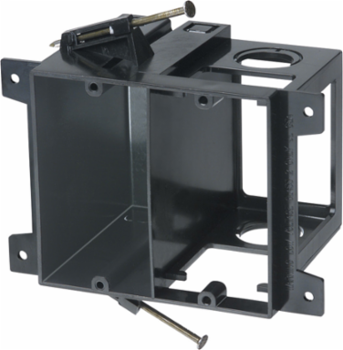 2-Gang Power/Low-Voltage Combination Box, 20 cu. in., 2 Hour Fire Rating