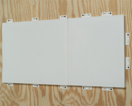 Paintable Meter Mounting Base 7x10 Inch, UV-Rated Plastic, 1 Inch Overhang