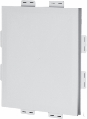 Paintable UV-Rated Meter Mounting Base, 23 Inch Height, 17.625 Inch Width
