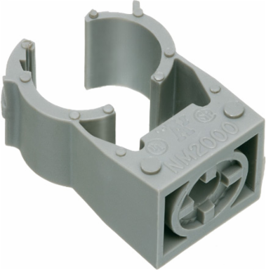 Strut Clip for 1 Inch Liquid Tight, Flex, ENT, Copper Pipe - UV-Rated Plastic, 2.18 Inch Height
