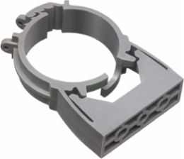 Strut Clip for 3-1/2 Inch Rigid, EMT, Liquid Tight, Flex - UV-Rated Plastic, 0.454 lbs