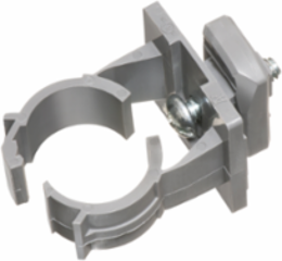 Heavy Duty QuickLatch™ 1 Inch EMT Strut Clip Hanger, Plastic, Gray