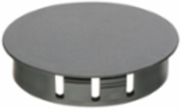 Non-Metallic Snap-In Knockout Bushings, Black, 1-1/4 Inch, Pack of 25