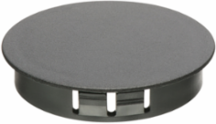 Non-Metallic Snap-In Knockout Bushings 1-1/2 Inch Black Plastic