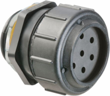 Non-Metallic Photovoltaic Cable Connector 3/4 Inch, Holds 3 Cables, UL Listed