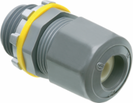 Non-Metallic 3/4 Inch UF Connector, 0.062 lbs, Gray Plastic