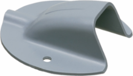 PVC Sill Plate 3.125 Inch Height, (3)#4 to (3)#0 Wire Size, Gray Plastic