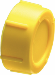 Push On Conduit Cap 1-1/4 Inch Plastic 1.660 Inch Width Yellow