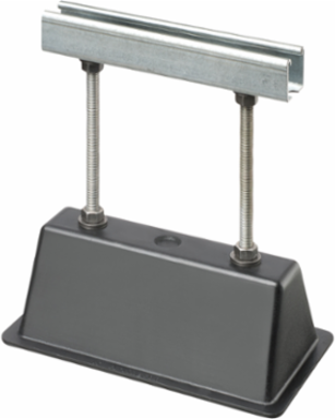 Roof TopperTM Conduit Support, 12 Inch Height, 1000lbs Load Rating, UV Recycled Plastic