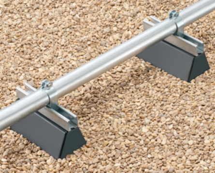 Roof Topper Support - 4 Inch UV Resistant Recycled Plastic, 1,000 lbs Load Rating